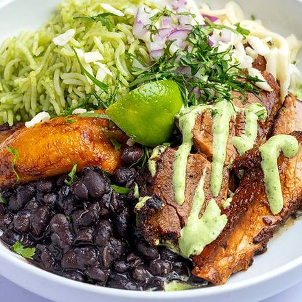 Chicken black bean bowl